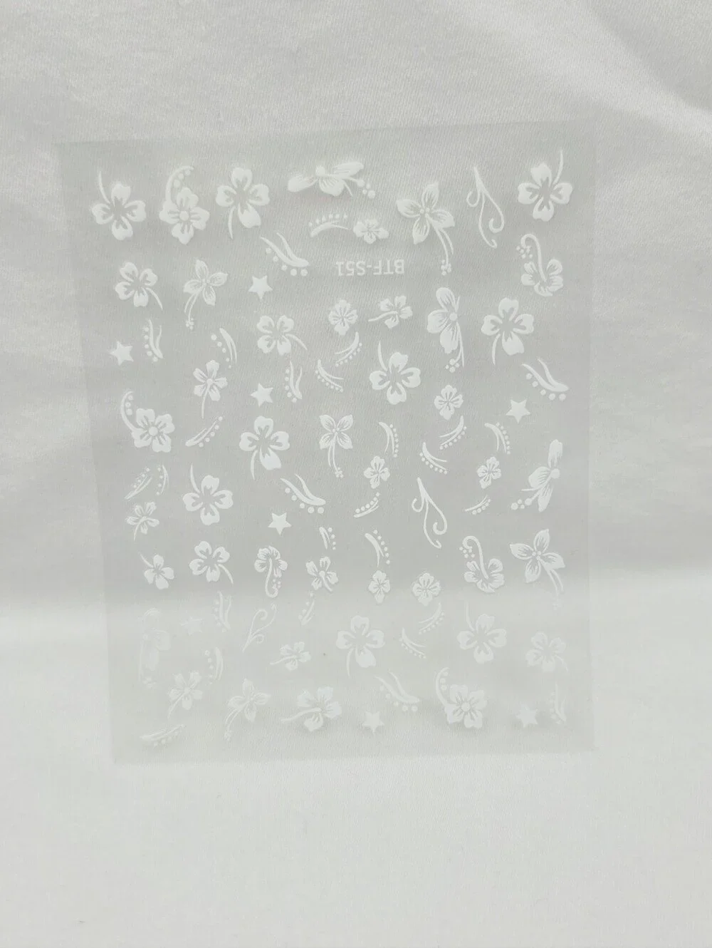 Trendy Self Adhesive Nails Art Transfer Sticker